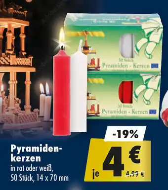Mäc Geiz Pyramiden Kerzen Angebot