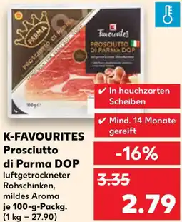 Kaufland K-FAVOURITES Prosciutto di Parma DOP Angebot