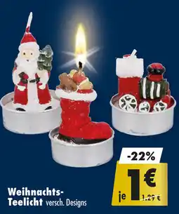 Mäc Geiz Weihnachts-Teelicht Angebot