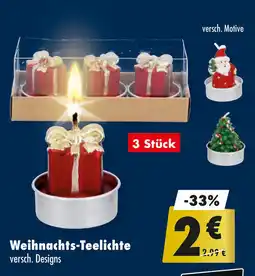 Mäc Geiz Weihnachts-Teelichte Angebot