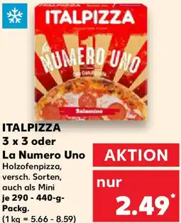 Kaufland ITALPIZZA 3 x 3 oder La Numero Uno Angebot