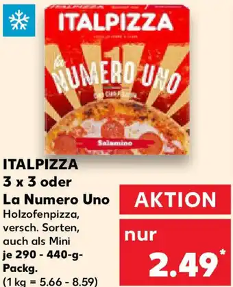 Kaufland ITALPIZZA 3 x 3 oder La Numero Uno Angebot