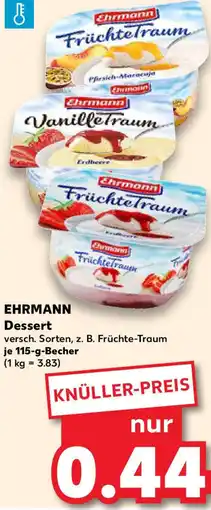 Kaufland EHRMANN Dessert Angebot