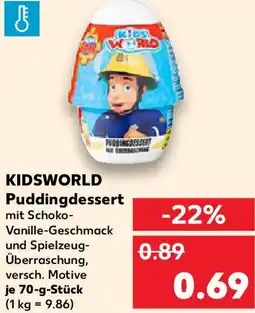 Kaufland KIDSWORLD Puddingdessert Angebot