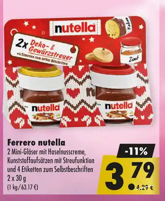Mäc Geiz Ferrero nutella Angebot