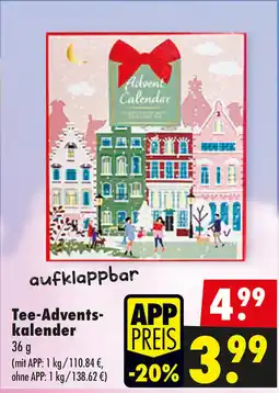 Mäc Geiz Tee-Adventskalender Angebot