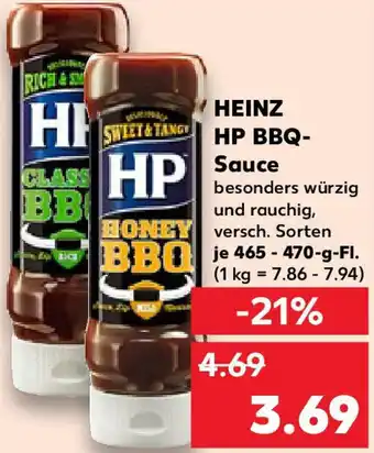 Kaufland HEINZ HP BBQ Sauce Angebot