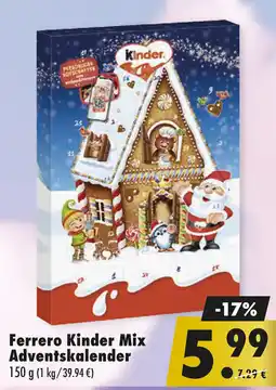 Mäc Geiz Ferrero Kinder Mix Adventskalender Angebot