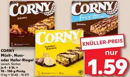 Kaufland CORNY Müsli-, Nuss- oder Hafer-Riegel Angebot