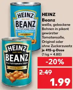 Kaufland HEINZ Beanz Angebot