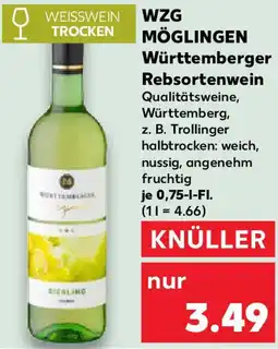 Kaufland WZG MÖGLINGEN Württemberger Rebsortenwein Angebot