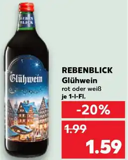 Kaufland REBENBLICK Glühwein Angebot