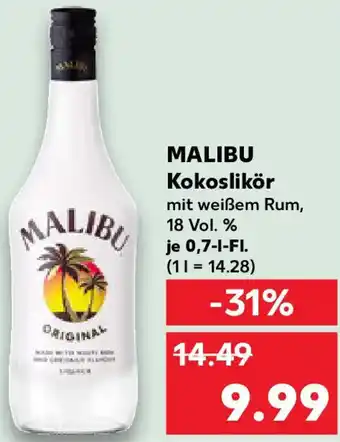 Kaufland MALIBU Kokoslikör Angebot