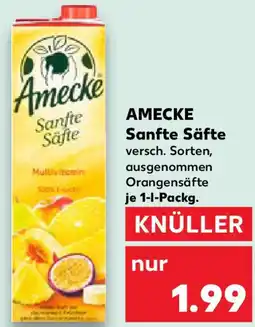 Kaufland AMECKE Sanfte Säfte Angebot