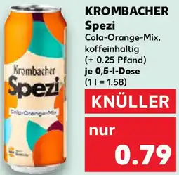 Kaufland KROMBACHER Spezi Angebot