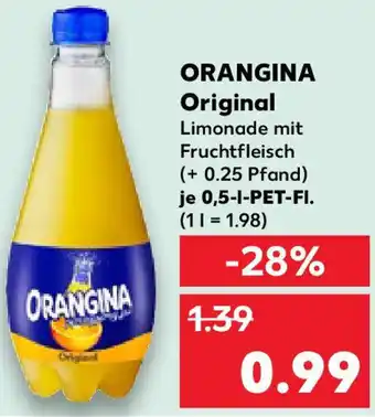 Kaufland ORANGINA Original Angebot