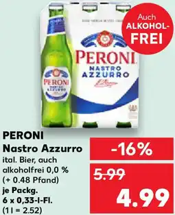 Kaufland PERONI Nastro Azzurro Angebot