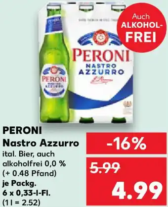 Kaufland PERONI Nastro Azzurro Angebot