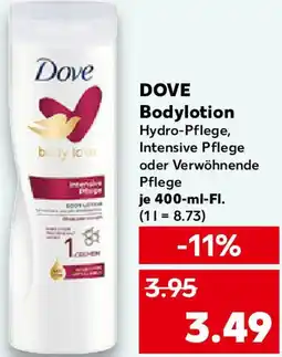 Kaufland DOVE Bodylotion Angebot