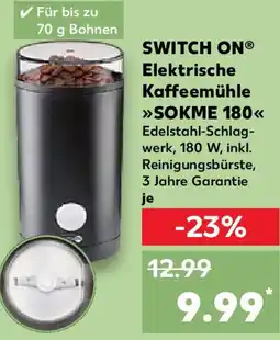 Kaufland SWITCH ON Elektrische Kaffeemühle SOKME 180 Angebot
