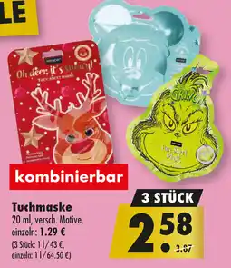 Mäc Geiz Tuchmaske Angebot