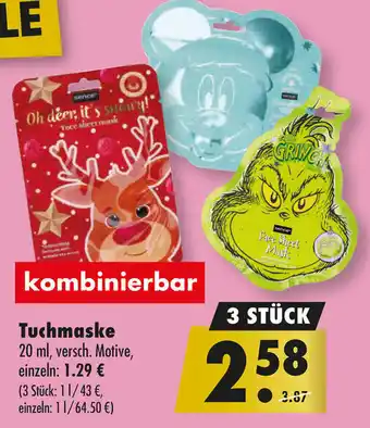 Mäc Geiz Tuchmaske Angebot