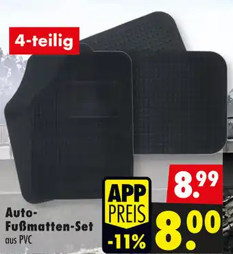 Mäc Geiz Auto- Fußmatten-Set Angebot