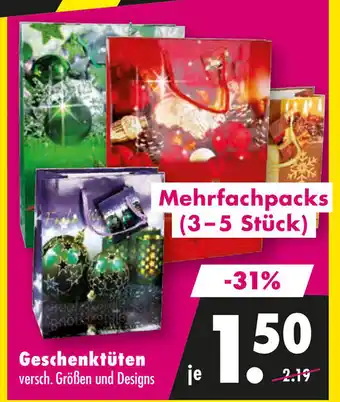 Mäc Geiz Geschenktüten Angebot