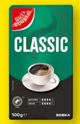 Edeka Gut & Günstig Kaffee Classic Angebot