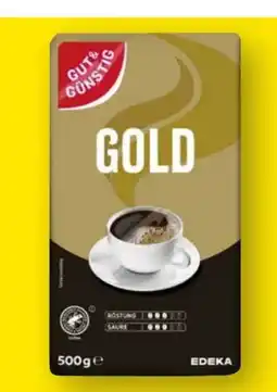 Edeka Gut & Günstig Kaffee Gold Angebot