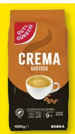 Edeka Gut & Günstig Caffè Crema Gustoso Angebot