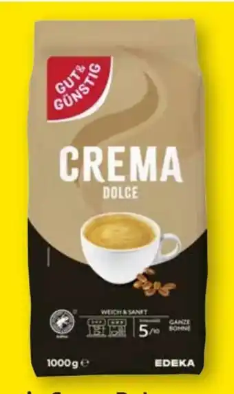 Edeka Gut & Günstig Crema Dolce Angebot