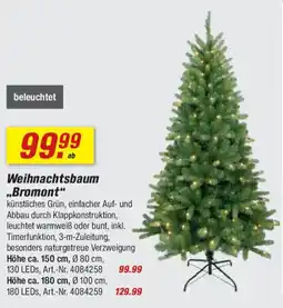 toom Baumarkt Weihnachtsbaum ,,Bromont" Angebot