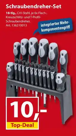Sonderpreis Baumarkt Schraubendreher-Set Angebot