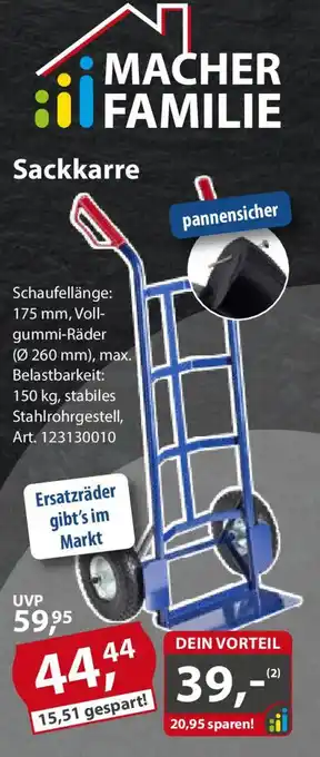 Sonderpreis Baumarkt Sackkarre Angebot