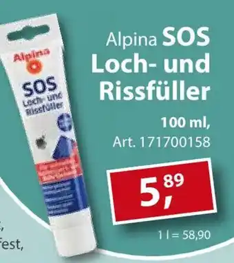 Sonderpreis Baumarkt Alpina Loch- und Rissfüller Angebot