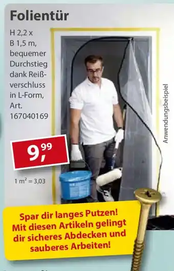 Sonderpreis Baumarkt Folientür Angebot
