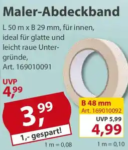 Sonderpreis Baumarkt Maler-Abdeckband Angebot