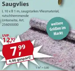 Sonderpreis Baumarkt Saugvlies Angebot