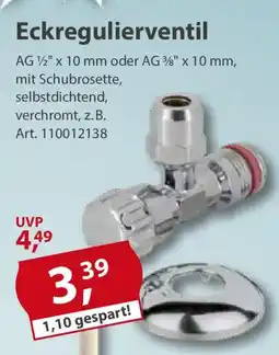 Sonderpreis Baumarkt Eckregulierventil Angebot