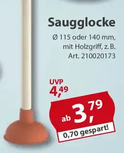 Sonderpreis Baumarkt Saugglocke Angebot