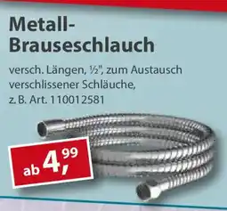 Sonderpreis Baumarkt Metall- Brauseschlauch Angebot