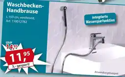 Sonderpreis Baumarkt Waschbecken- Handbrause Angebot