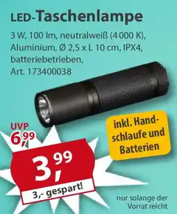 Sonderpreis Baumarkt LED-Taschenlampe Angebot