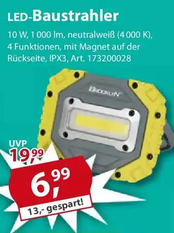 Sonderpreis Baumarkt LED-Baustrahler Angebot