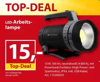 Sonderpreis Baumarkt LED-Arbeits- lampe Angebot
