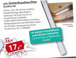 Sonderpreis Baumarkt LED-Unterbauleuchte Aculine 40 Angebot