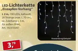 Sonderpreis Baumarkt LED-Lichterkette „Eiszapfen-Vorhang" Angebot