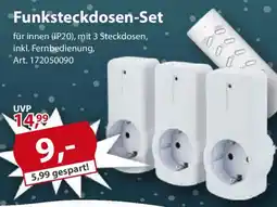 Sonderpreis Baumarkt Funksteckdosen-Set Angebot