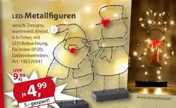 Sonderpreis Baumarkt LED-Metallfiguren Angebot